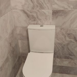 установка унитаза