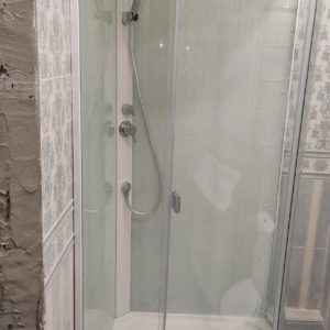 установка душевой кабины